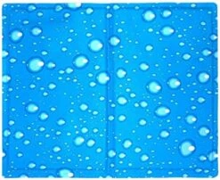 Dog Cooling Mat Pet Ice Pad Teddy Mattress Summer Pet Bed Cat Keep Cool Pet Gel PVC Waterproof Layer Mat -Zoomie Shop 51Xfz2zLiL. AC