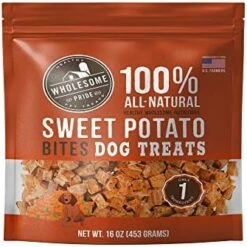 Wholesome Pride Sweet Potato Fries Dog Treats, Dehydrated, Made In The USA, Grain Free, Healthy Dog Chews, 16 Oz 25 Wholesome Pride Sweet Potato Fries Dog Treats, Dehydrated, Made In The USA, Grain Free, Healthy Dog Chews, 16 Oz -Zoomie Shop 51XieIxq BL. AC 1
