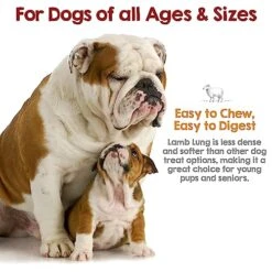 Riley's Premium Dehydrated Lamb Lung Dog Treats - Sourced In USA, Made In USA - Air Dried Crunchy & Delicious Lamb Dog Treats - 6 Oz 8 Riley's Premium Dehydrated Lamb Lung Dog Treats - Sourced In USA, Made In USA - Air Dried Crunchy & Delicious Lamb Dog Treats - 6 Oz -Zoomie Shop 51XnNitXdsL
