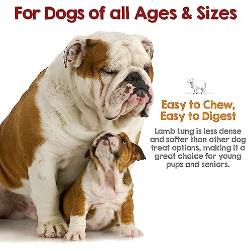 Riley's Premium Dehydrated Lamb Lung Dog Treats - Sourced In USA, Made In USA - Air Dried Crunchy & Delicious Lamb Dog Treats - 6 Oz 4 Riley's Premium Dehydrated Lamb Lung Dog Treats - Sourced In USA, Made In USA - Air Dried Crunchy & Delicious Lamb Dog Treats - 6 Oz - Image 4