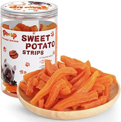 PAWUP Dog Treats Chicken Jerky Wrapped Sweet Potato, Natural Ingredients W/Taurine, Grain Free Dog Treats, 12.5 Oz 7 PAWUP Dog Treats Chicken Jerky Wrapped Sweet Potato, Natural Ingredients W/Taurine, Grain Free Dog Treats, 12.5 Oz - Image 7