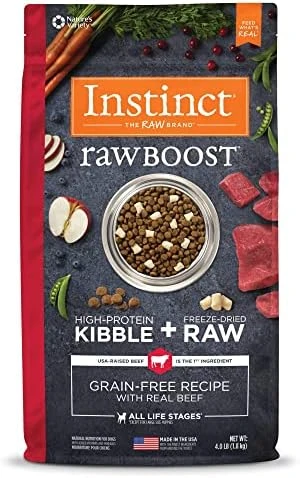 Instinct Raw Boost Grain Free Recipe With Real Chicken Natural Dry Dog Food, 10 Lb. Bag 11 Instinct Raw Boost Grain Free Recipe With Real Chicken Natural Dry Dog Food, 10 Lb. Bag - Image 11