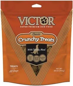 Victor Super Premium Dog Food – Classic Crunchy Dog Treats With Turkey Meal – Gluten-Free Treats For Small, Medium And Large Breed Dogs, 28oz -Zoomie Shop 51Z0qP56dTL. AC
