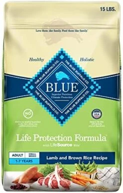 Blue Buffalo Small Breed Dog Food, Life Protection Formula, Natural Chicken & Brown Rice Flavor, Adult Dry Dog Food, 15 Lb Bag 18 Blue Buffalo Small Breed Dog Food, Life Protection Formula, Natural Chicken & Brown Rice Flavor, Adult Dry Dog Food, 15 Lb Bag -Zoomie Shop 51ZGpLSOj8L. AC