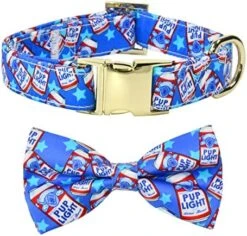 JIUJIA Stud Muffin Dog Bow Tie Dog Collar Accessory,Detachable Bowtie,Adjustable Collar For Small Medium Large Dogs 20 JIUJIA Stud Muffin Dog Bow Tie Dog Collar Accessory,Detachable Bowtie,Adjustable Collar For Small Medium Large Dogs -Zoomie Shop 51ZgCBGb1AL. AC