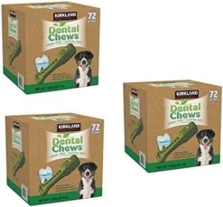 Kirkland Signature Dental Chews 72 Dog Treats -Zoomie Shop 51ZokS6NfEL. AC
