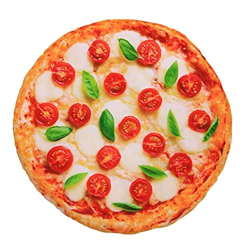 SEIS 2 Pcs Pet Mat And Blanket Set Warm Dog Pad Winter Cat Blanket Cute Pizza Toast Design Sleeping Bed (Pizza, L) 1 SEIS 2 Pcs Pet Mat And Blanket Set Warm Dog Pad Winter Cat Blanket Cute Pizza Toast Design Sleeping Bed (Pizza, L)