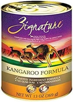 Zignature Trout & Salmon Formula Wet Dog Food 13oz, Case Of 12 -Zoomie Shop 51abDEhgtL. AC