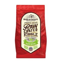 Stella Chewy 3.5# Raw Coated Duck Kibble