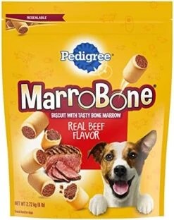 PEDIGREE MARROBONE Dog Treats Real Beef Flavor Crunchy Dog Biscuit, 6 Lb. Pack -Zoomie Shop 51atximZQgL. AC