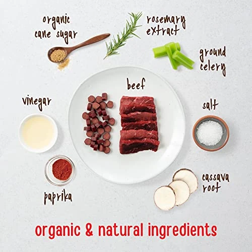 Full Moon All Natural Human Grade Dog Treats, Essential Beef Savory Bites, 14 Ounce 2 Full Moon All Natural Human Grade Dog Treats, Essential Beef Savory Bites, 14 Ounce - Image 2