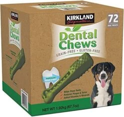 Kirkland Signature Dental Chews 72 Dog Treats -Zoomie Shop 51bUyBXqSPL. AC