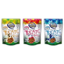 NutriSource Soft & Tender Natural Formula With Added Vitamins & Minerals Dog Treats Variety Pack - 6 Ounce - 3 Flavors - Salmon, Chicken, And Lamb (3 Pack)