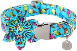 UP URARA PUP Summer Dog Collar With Bow Tie, Cotton Cute Bowtie Dog Collar, Summer Bowtie Collar For Small Boy Girl Dog, Comfortable Blue Dog Collar With Metal Buckle, S, Neck 10-16in 22 UP URARA PUP Summer Dog Collar With Bow Tie, Cotton Cute Bowtie Dog Collar, Summer Bowtie Collar For Small Boy Girl Dog, Comfortable Blue Dog Collar With Metal Buckle, S, Neck 10-16in -Zoomie Shop 51cWmduUjAL. AC