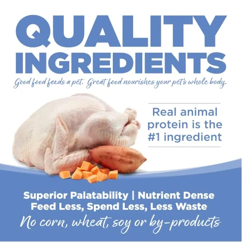NutriSource Pure Vita Limited Ingredient Grain Free Dry Dog Food, Small Bites, Turkey And Sweet Potato, 15LB 3 NutriSource Pure Vita Limited Ingredient Grain Free Dry Dog Food, Small Bites, Turkey And Sweet Potato, 15LB - Image 3