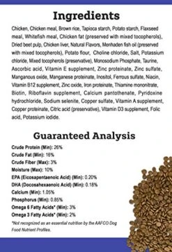 Tender & True Antibiotic-Free Chicken & Brown Rice Recipe Dog Food, 23 Lb -Zoomie Shop 51co7ZRlRoL