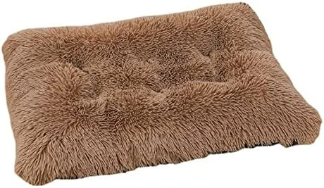 Long Plush Dog Bed Square Dog Mat Pet Cushion Blanket Soft Fleece Cat Cushion Puppy Sofa Mat (Large,Peacock Blue) 4 Long Plush Dog Bed Square Dog Mat Pet Cushion Blanket Soft Fleece Cat Cushion Puppy Sofa Mat (Large,Peacock Blue) - Image 4