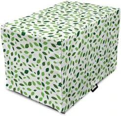 Ambesonne Nature Dog Crate Cover, Olive Tree Branches Season Mediterranean Raw Food Cuisine Culture Design, Easy To Use Pet Kennel Cover For Small Dogs Puppies Kittens, 22 Inch, Pale Khaki And White -Zoomie Shop 51d0NQVYWQL. AC