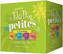 Tiki Dog Aloha Petites Wet Dog Food, Variety Pack 3 Oz. Cups 10 Count -Zoomie Shop 51dIQx1TEyL. AC
