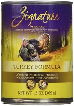 Zignature Trout & Salmon Formula Wet Dog Food 13oz, Case Of 12