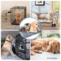 SONGBIRDTH Dog Mat Comfortable Soft Warm Pet Bed Washable Kennel Pad Pet Mats For Dogs Cats Sleeping Gray L -Zoomie Shop 51dyOOt6SpS