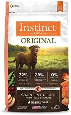 Instinct Original Grain Free Recipe With Real Chicken Natural Dry Dog Food, 4 Lb. Bag 19 Instinct Original Grain Free Recipe With Real Chicken Natural Dry Dog Food, 4 Lb. Bag -Zoomie Shop 51e frChIOL. AC