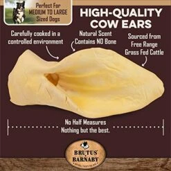 Premium Cow Ears For Dogs, Thick Cut & All-Natural Whole Ears, 100% Grass Fed Beef, No Additives Or Hormones, Safe Rawhide Alternative, Great Dog Treat Alternative To Pig Ears, Bully Sticks, Dog Bones 9 Premium Cow Ears For Dogs, Thick Cut & All-Natural Whole Ears, 100% Grass Fed Beef, No Additives Or Hormones, Safe Rawhide Alternative, Great Dog Treat Alternative To Pig Ears, Bully Sticks, Dog Bones -Zoomie Shop 51eJDZRmcSL