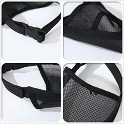 CILKUS Nylon Dog Muzzle Air Mesh Breathable For Small Medium Large Dogs, And Stick Out Tongue Drinkable Pet Muzzle For Anti-Biting Anti-Licking (Large, Black) 17 CILKUS Nylon Dog Muzzle Air Mesh Breathable For Small Medium Large Dogs, And Stick Out Tongue Drinkable Pet Muzzle For Anti-Biting Anti-Licking (Large, Black) -Zoomie Shop 51f1iZPoNpL