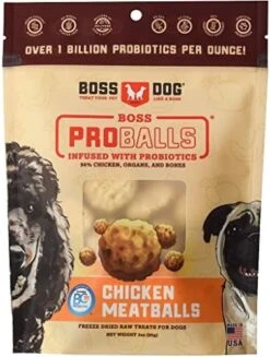 Boss Dog Proballs Freeze Dried Raw Meatball Treat For Dogs (Beef, 3 Oz) -Zoomie Shop 51f3xzcEXCL. AC