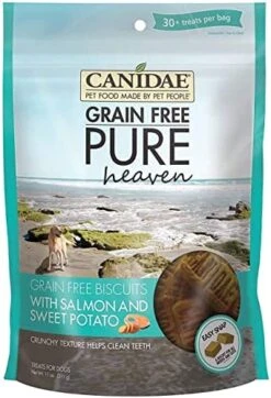 CANIDAE Pure Dog Treat Biscuits With Duck & Chickpeas, 11 Oz, Grain Free (Pack Of 2) -Zoomie Shop 51f7eWTfYeL. AC