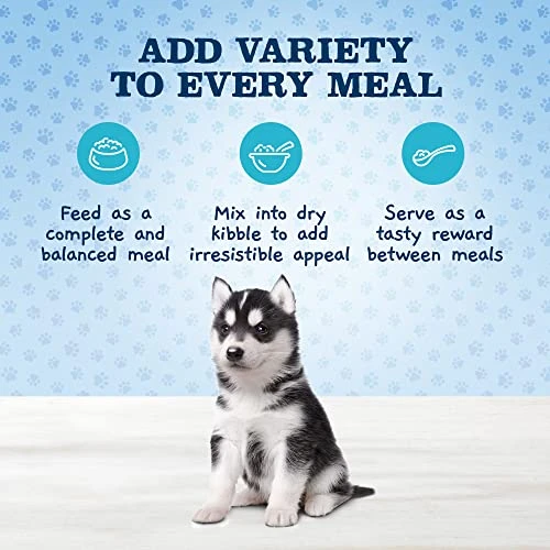 Blue Buffalo Baby BLUE Healthy Growth Formula Grain Free High Protein, Natural Puppy Wet Dog Food, Turkey And Potato Recipe 12.5-oz Cans (Pack Of 12) 2 Blue Buffalo Baby BLUE Healthy Growth Formula Grain Free High Protein, Natural Puppy Wet Dog Food, Turkey And Potato Recipe 12.5-oz Cans (Pack Of 12) - Image 2