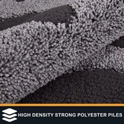 PURRUGS Dirt Trapper Door Mat 20" X 31.5", Non-Skid/Slip Machine Washable Entryway Rug, Dog Door Mat, Super Absorbent Welcome Mat For Muddy Wet Shoes And Paws, Grey 8 PURRUGS Dirt Trapper Door Mat 20" X 31.5", Non-Skid/Slip Machine Washable Entryway Rug, Dog Door Mat, Super Absorbent Welcome Mat For Muddy Wet Shoes And Paws, Grey -Zoomie Shop 51g2WL3E4nL