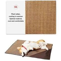 MEIYITIAN Pet Summer Cooling Mat For Dogs Cats Blanket Sofa Breathable Pet Dog Bed Summer Washable Pet Cooling Bed For Dogs For Summer (Only Sell Cushions) 11 MEIYITIAN Pet Summer Cooling Mat For Dogs Cats Blanket Sofa Breathable Pet Dog Bed Summer Washable Pet Cooling Bed For Dogs For Summer (Only Sell Cushions) -Zoomie Shop 51gCvSKF4pL