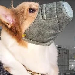 HEARSO Anti-Fetching Mouthpiece Pet Muzzle Dog Protective Muzzle Pet Muzzle Outdoor Breathable Dog Muzzle Cage Muzzle Mesh Muzzle (3 Pieces),B -Zoomie Shop 51hLgChX5dL. AC