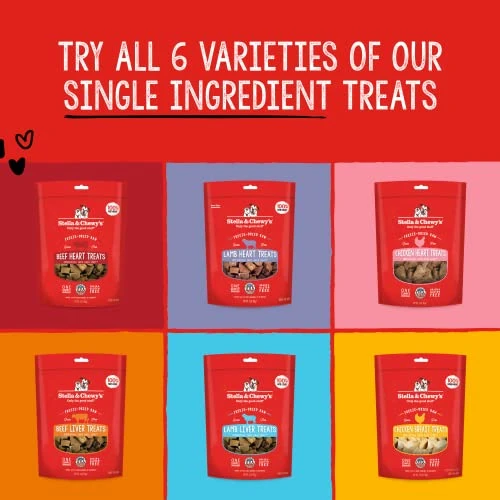 Stella & Chewy's Freeze-Dried Raw Single Ingredient Lamb Heart Treats, 3 Oz. Bag 4 Stella & Chewy's Freeze-Dried Raw Single Ingredient Lamb Heart Treats, 3 Oz. Bag - Image 4