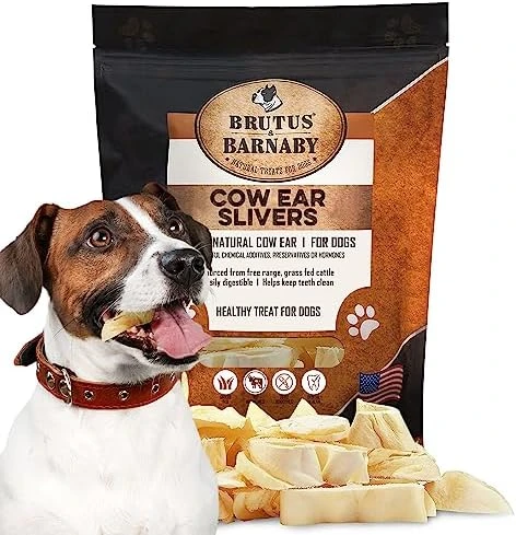 Premium Cow Ears For Dogs, Thick Cut & All-Natural Whole Ears, 100% Grass Fed Beef, No Additives Or Hormones, Safe Rawhide Alternative, Great Dog Treat Alternative To Pig Ears, Bully Sticks, Dog Bones 5 Premium Cow Ears For Dogs, Thick Cut & All-Natural Whole Ears, 100% Grass Fed Beef, No Additives Or Hormones, Safe Rawhide Alternative, Great Dog Treat Alternative To Pig Ears, Bully Sticks, Dog Bones - Image 5
