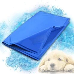 Dog Cooling Mat Pet Ice Pad Teddy Mattress Summer Pet Bed Cat Keep Cool Pet Gel PVC Waterproof Layer Mat -Zoomie Shop 51jgb68greL