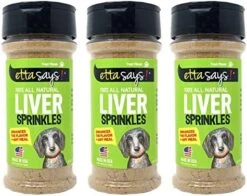 ETTA SAYS! Dog Liver Sprinkles For Dogs – Pack Of 1 – 3 Oz. Dog Food Topper, Dog Food Seasoning, Freeze Dried Liver 9 ETTA SAYS! Dog Liver Sprinkles For Dogs – Pack Of 1 – 3 Oz. Dog Food Topper, Dog Food Seasoning, Freeze Dried Liver -Zoomie Shop 51jmeJtO8GL. AC