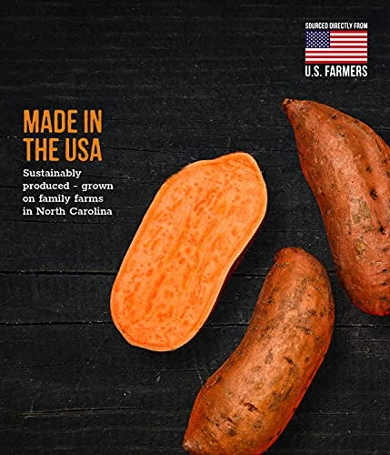 Wholesome Pride Sweet Potato Fries Dog Treats, Dehydrated, Made In The USA, Grain Free, Healthy Dog Chews, 16 Oz 4 Wholesome Pride Sweet Potato Fries Dog Treats, Dehydrated, Made In The USA, Grain Free, Healthy Dog Chews, 16 Oz - Image 4