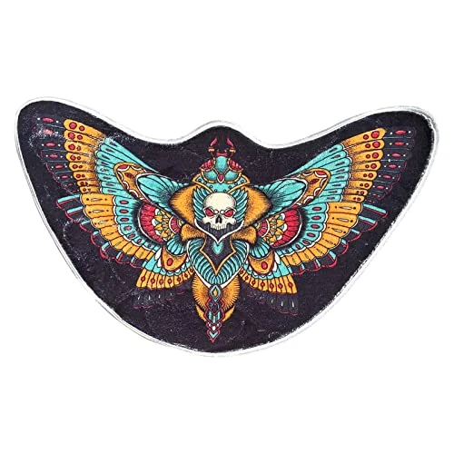 Fun Moths Insect Skull Totem Pattern Dog Feeding Mats Pet Mat Super Absorbent Microfiber Pet Rug Pattern Art Print Plush Rugs Dog Cat Food Mat For Floors Bathroom 32" X 22" Non-Slip Carpet 1 Fun Moths Insect Skull Totem Pattern Dog Feeding Mats Pet Mat Super Absorbent Microfiber Pet Rug Pattern Art Print Plush Rugs Dog Cat Food Mat For Floors Bathroom 32" X 22" Non-Slip Carpet