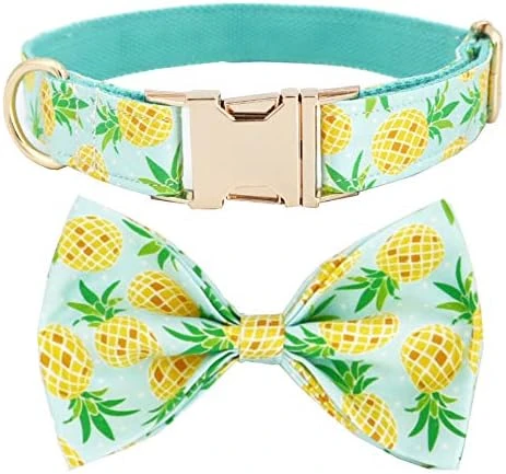Dog Collar With Bow, Hotdog Dog Bowtie, Bowtie Dog Collar Adjustable Dog Collars For Small Medium Large Dogs And Cats 13 Dog Collar With Bow, Hotdog Dog Bowtie, Bowtie Dog Collar Adjustable Dog Collars For Small Medium Large Dogs And Cats - Image 13