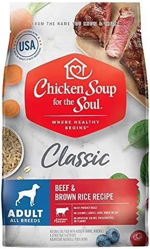 Chicken Soup For The Soul Pet Food Adult Dog Food, Chicken, Turkey & Brown Rice Recipe, 28 Lb. Bag | Soy Free, Corn Free, Wheat Free | Dry Dog Food Made With Real Ingredients 9 Chicken Soup For The Soul Pet Food Adult Dog Food, Chicken, Turkey & Brown Rice Recipe, 28 Lb. Bag | Soy Free, Corn Free, Wheat Free | Dry Dog Food Made With Real Ingredients - Image 9