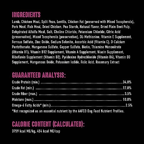 CRAVE Grain Free High Protein Adult Dry Dog Food With Lamb, 12 Lb. Bag 3 CRAVE Grain Free High Protein Adult Dry Dog Food With Lamb, 12 Lb. Bag - Image 3