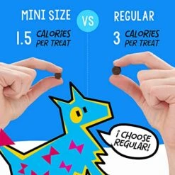 Crazy Dog Train-Me! Training Reward Dog Treats 16 Oz., Bacon Regular -Zoomie Shop 51lnqIrtqmL