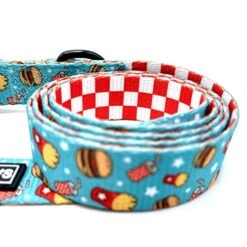Luna Paws Dual Sided Leash (Fast Food Fun) -Zoomie Shop 51ltVjZhNgL