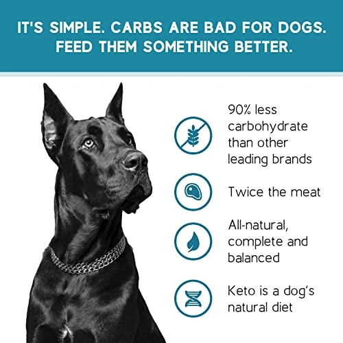 Ketona Chicken Recipe Adult Dry Dog Food, Natural, Low Carb (only 5%), High Protein (46%), Grain-Free, The Nutrition Of A Raw Diet With The Cost And Convenience Of A Kibble; 4.2lb 2 Ketona Chicken Recipe Adult Dry Dog Food, Natural, Low Carb (only 5%), High Protein (46%), Grain-Free, The Nutrition Of A Raw Diet With The Cost And Convenience Of A Kibble; 4.2lb - Image 2