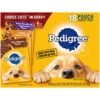 PEDIGREE CHOICE CUTS In Gravy Adult Soft Wet Meaty Dog Food Variety Pack, (18) 3.5 Oz. Pouches