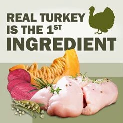 Herz Air-Dried Dog Food – U.S.A Turkey Breast Recipe 2 Lb, Single Source Animal Protein, Grain Free, All Natural, High Protein, Limited Ingredients -Zoomie Shop 51mPS54xzBL