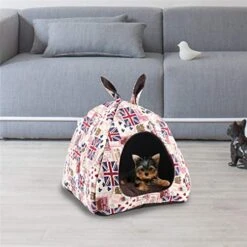 SENERY Winter Warm Dog Bed Mat Kennel Soft Puppy Cats House Pet Supplies Printed Plush Cloth Nest For Small Medium Dogs 18 SENERY Winter Warm Dog Bed Mat Kennel Soft Puppy Cats House Pet Supplies Printed Plush Cloth Nest For Small Medium Dogs -Zoomie Shop 51mU4OWcxuL