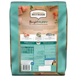 Rachael Ray Nutrish Bright Puppy Premium Natural Dry Dog Food, Real Chicken & Brown Rice Recipe, 14 Pound Bag (Packaging May Vary) -Zoomie Shop 51nBEPGPpOL